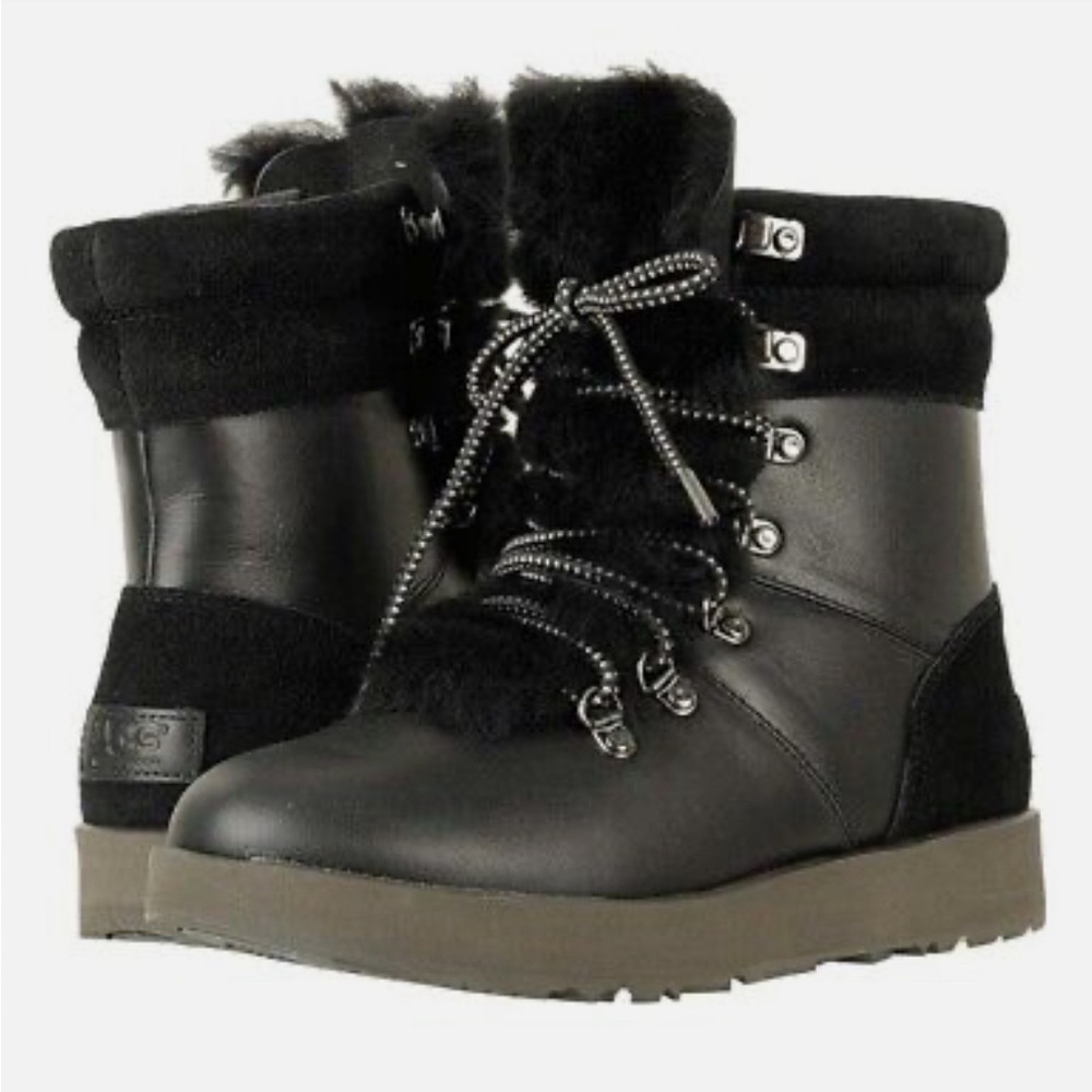 UGG SNOW BOOTS 8.5W Black